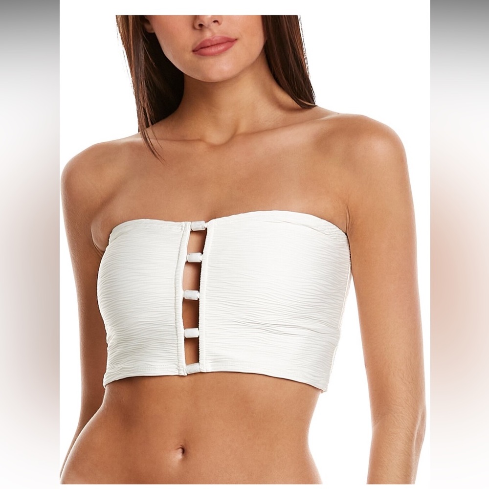 Carmen Marc Valvo
Bandeau Bikini Top